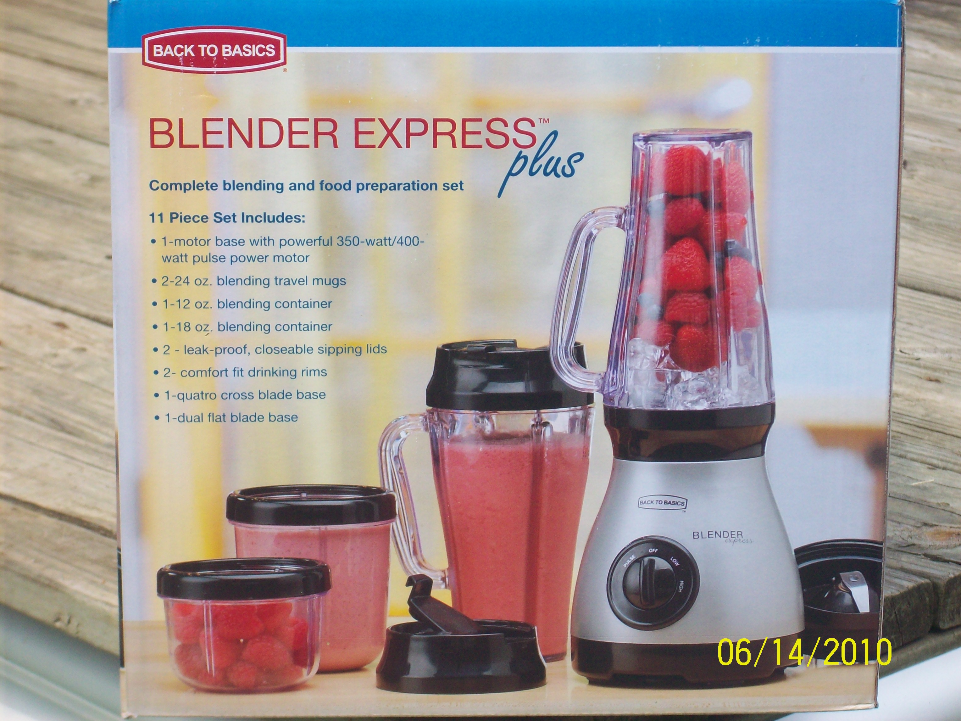 Back to Basics Blender Express Plus Review