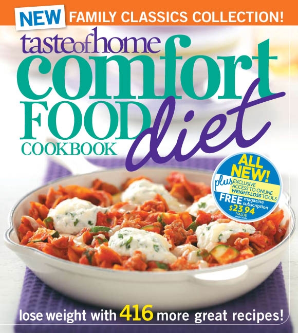 Taste of Home Comfort Food Diet Cookbook Cover