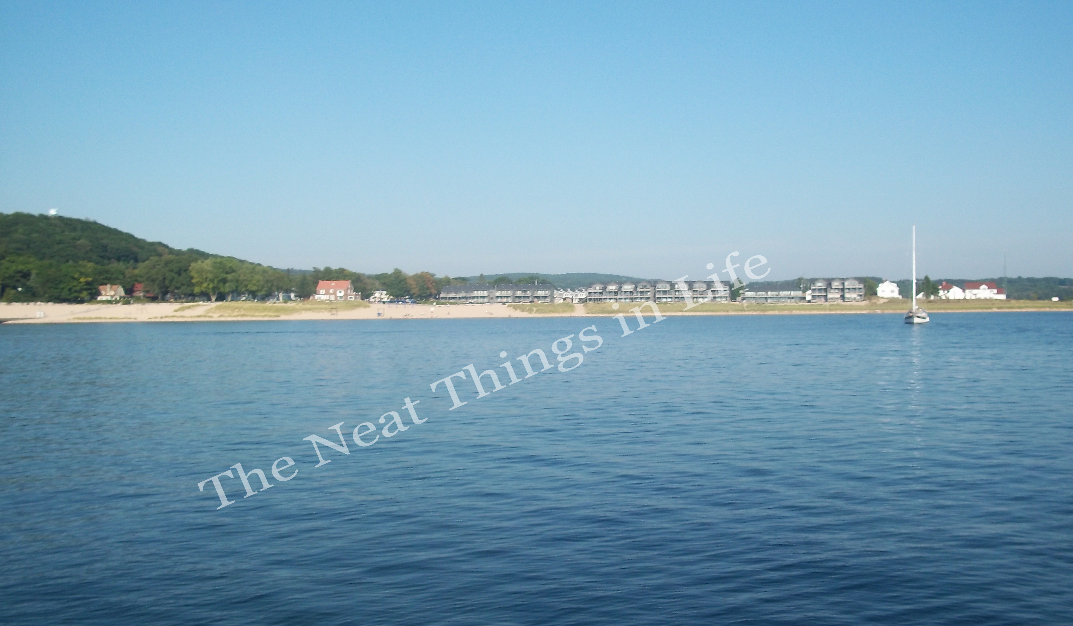 the view from the pier