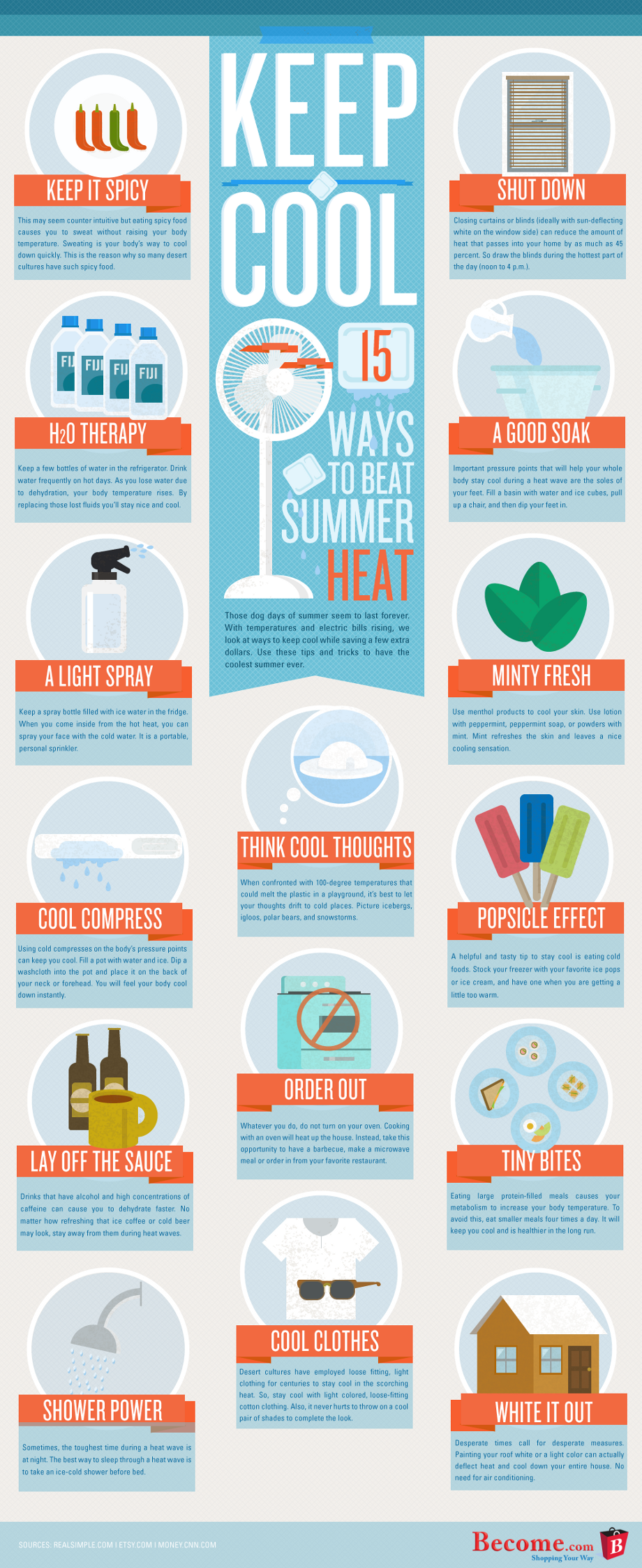 ways to beat the heat