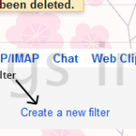 How to create gmail filters