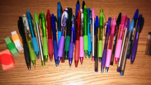 BIC pens and pencils