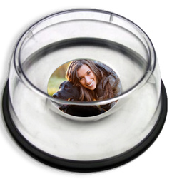 pet dish with photo