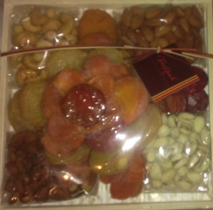 fruit and nuts display