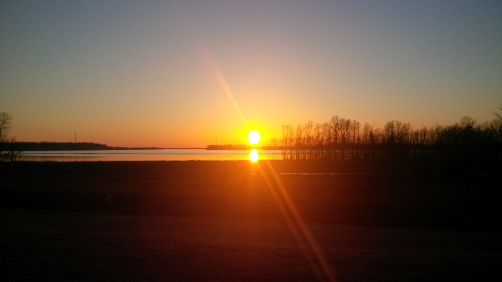 Mississippi River Sunset