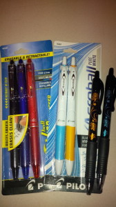 pilot ink pens