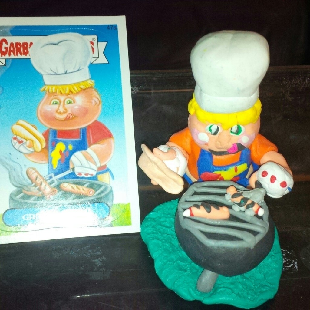 garbage pail kids grilling greg