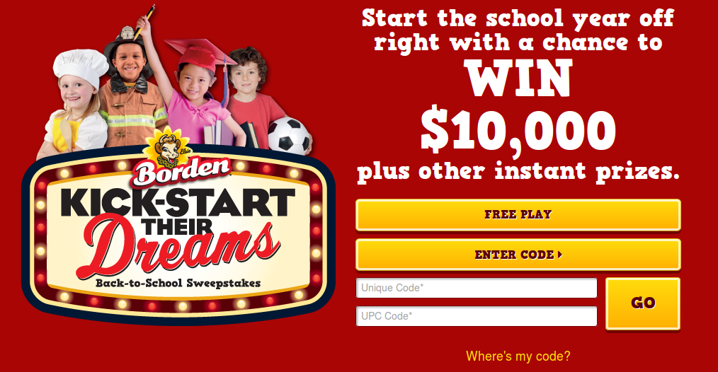 Borden Sweepstakes