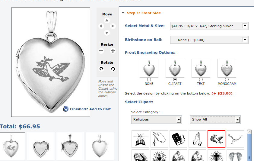 locket clip art