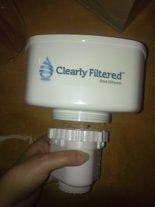clearly filtered water filter