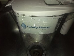 Clearly Filtered Water