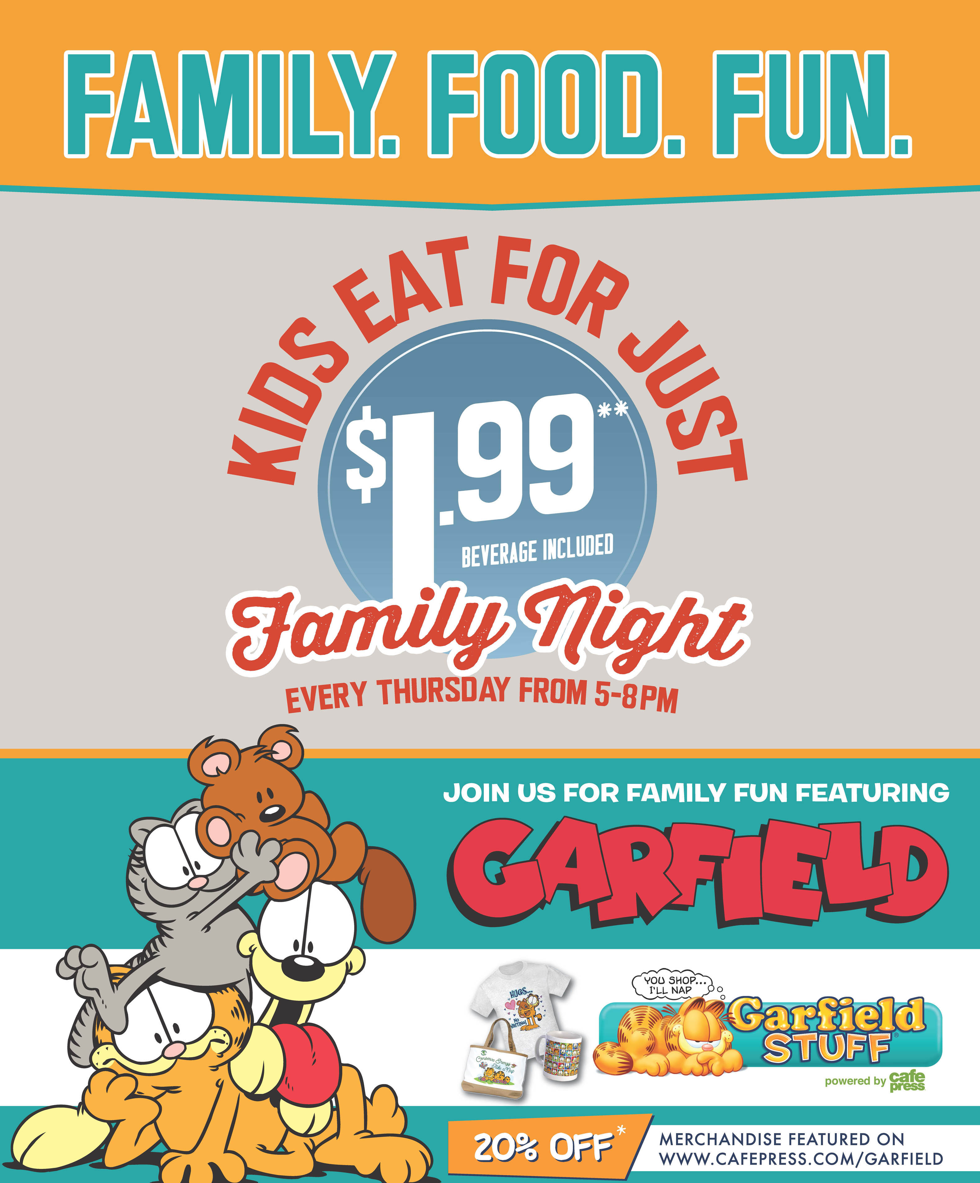 Garfield-Family Night
