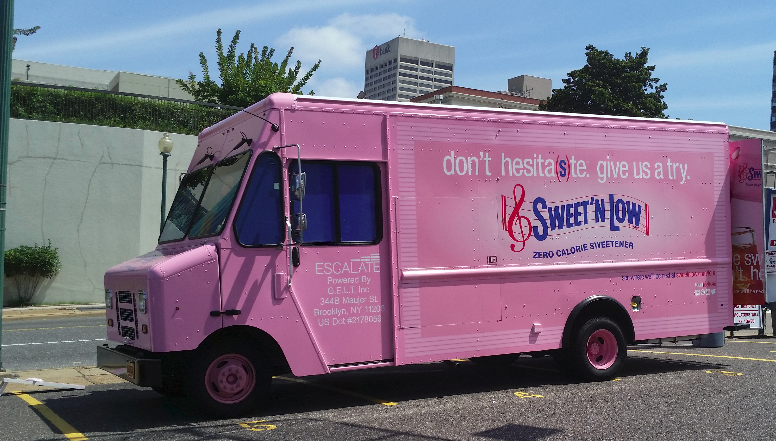If you see this truck go get your free sample drink and mention The Neat Things in Life to win a free gift!