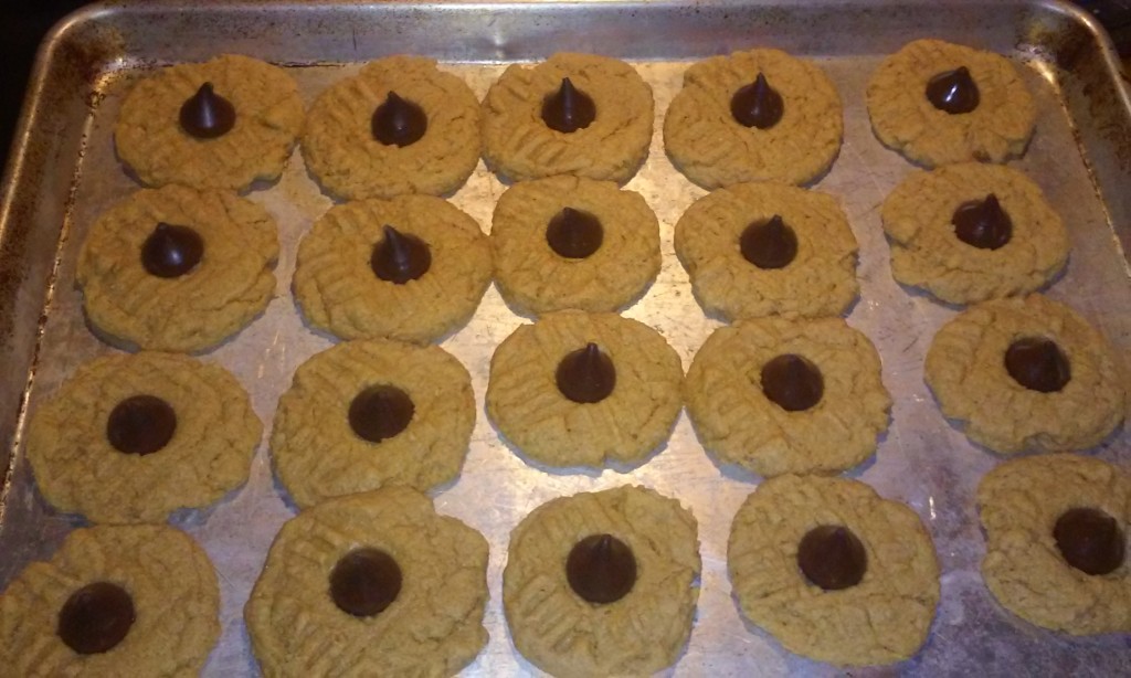 Peanut Butter Blossom Cookies