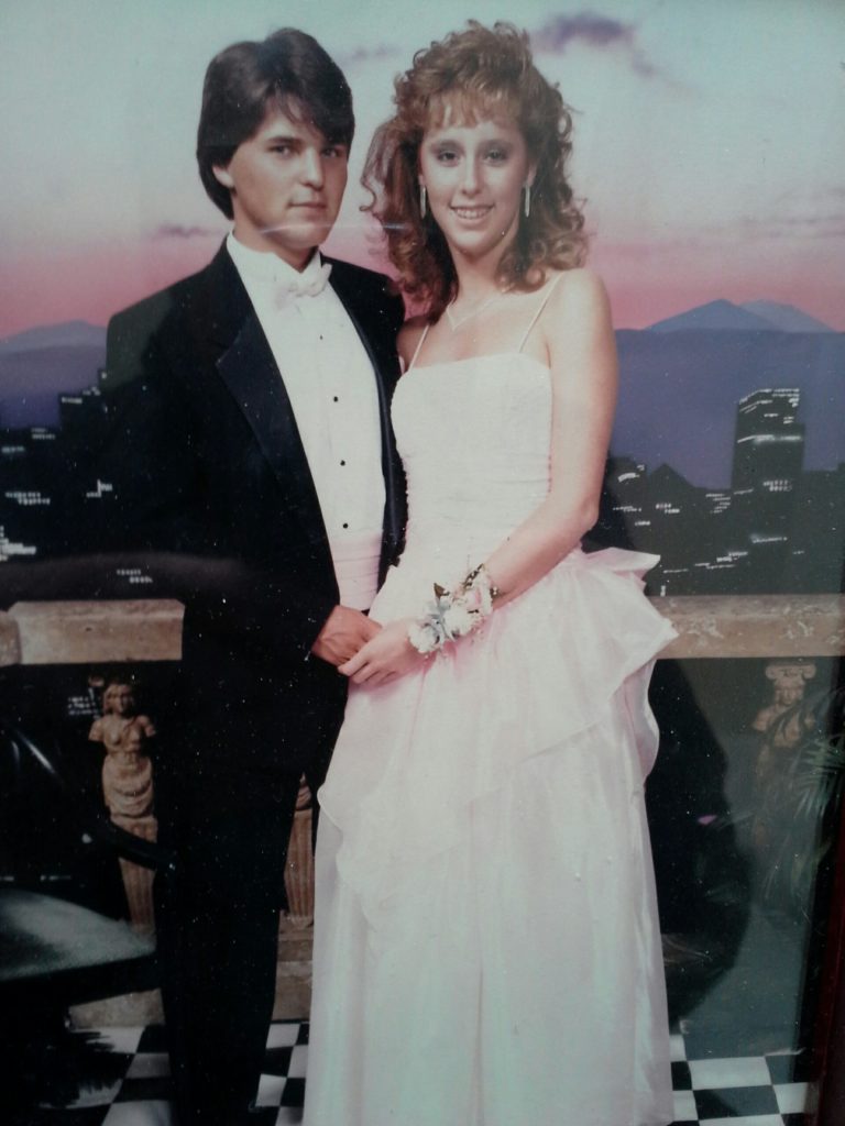 Jennifer Garza 1989_Prom