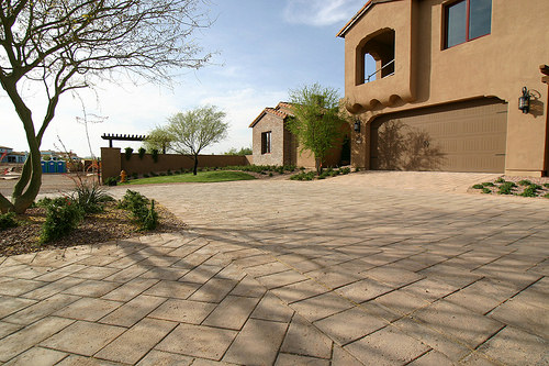 paved driveway